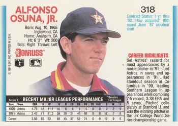 Al Osuna  baseball card collectible - Main Image 2
