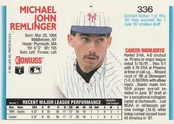 Mike Remlinger  baseball card collectible - Main Image 2