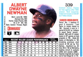 Al Newman  baseball card collectible - Main Image 2