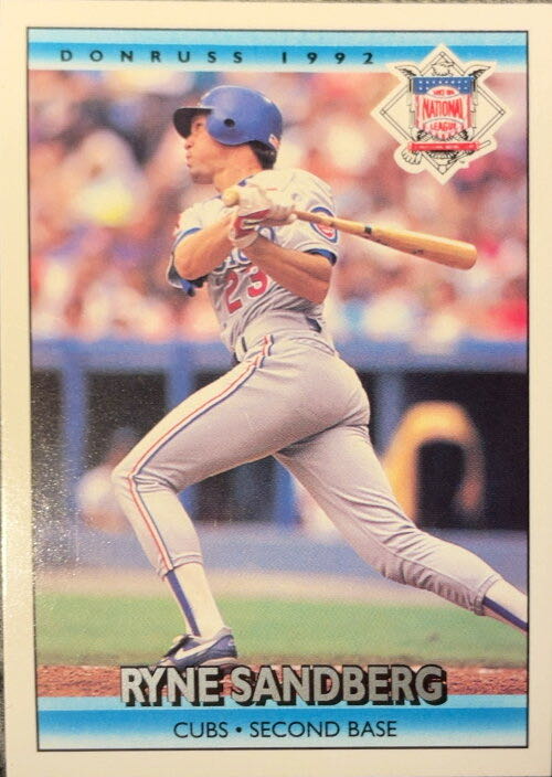Ryne Sandberg  baseball card collectible - Main Image 3