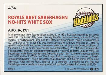 Bret Saberhagen  baseball card collectible - Main Image 2