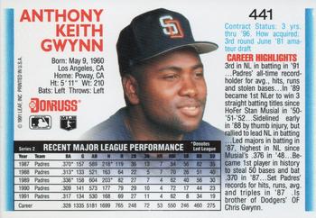 Tony Gwynn  baseball card collectible - Main Image 2