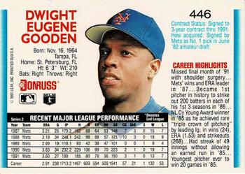 Dwight Gooden  baseball card collectible - Main Image 2