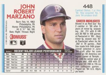 John Marzano  baseball card collectible - Main Image 2