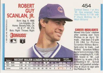 Bob Scanlan  baseball card collectible - Main Image 2