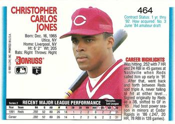 Chris Jones  baseball card collectible - Main Image 2