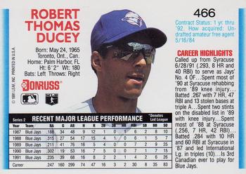 Rob Ducey  baseball card collectible - Main Image 2