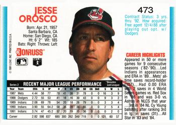 Jesse Orosco  baseball card collectible - Main Image 2