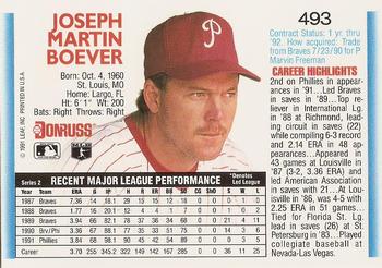 Joe Boever  baseball card collectible - Main Image 2