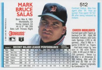 Mark Salas  baseball card collectible - Main Image 2