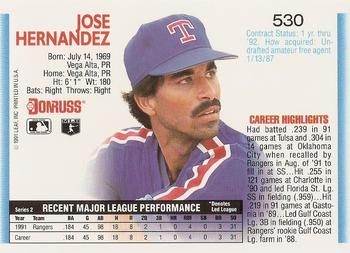 Jose Hernandez  baseball card collectible - Main Image 2