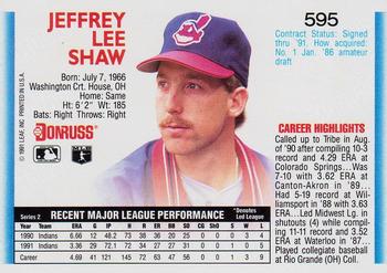 Jeff Shaw  baseball card collectible - Main Image 2