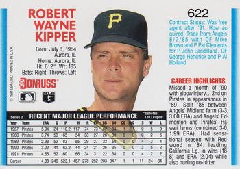Bob Kipper  baseball card collectible - Main Image 2