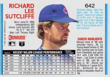Rick Sutcliffe  baseball card collectible - Main Image 2