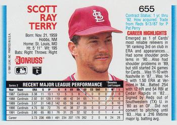 Scott Terry  baseball card collectible - Main Image 2