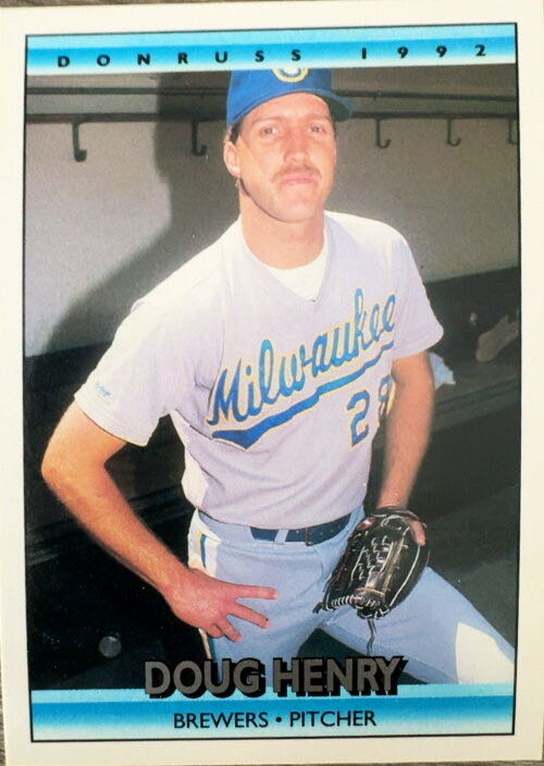 Doug Henry  baseball card collectible - Main Image 3