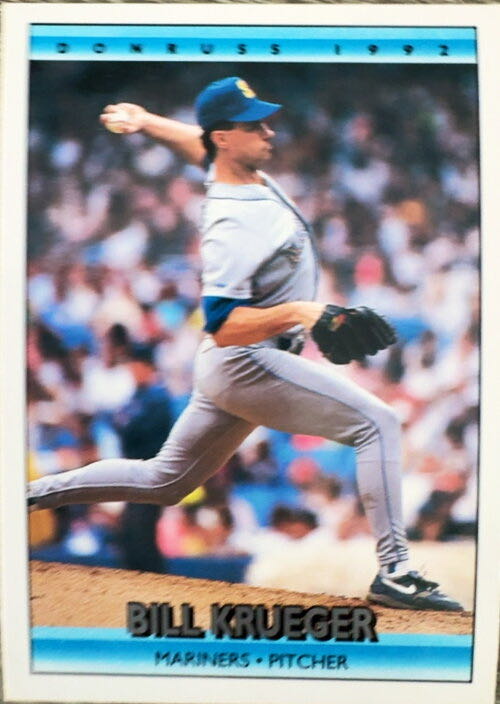Bill Krueger  baseball card collectible - Main Image 3