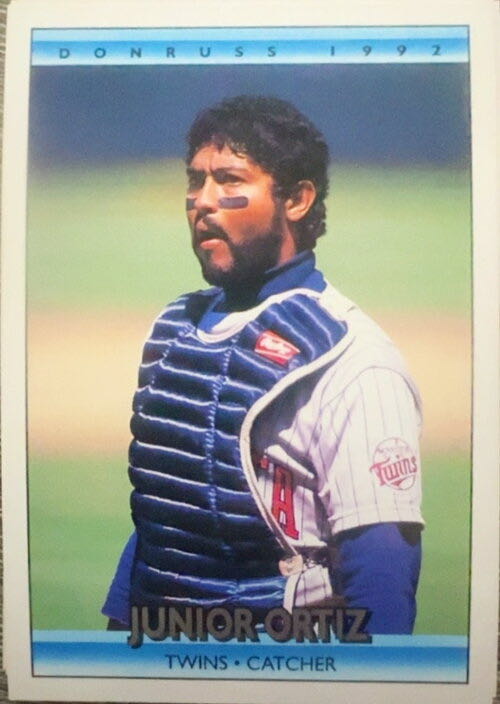Junior Ortiz  baseball card collectible - Main Image 3