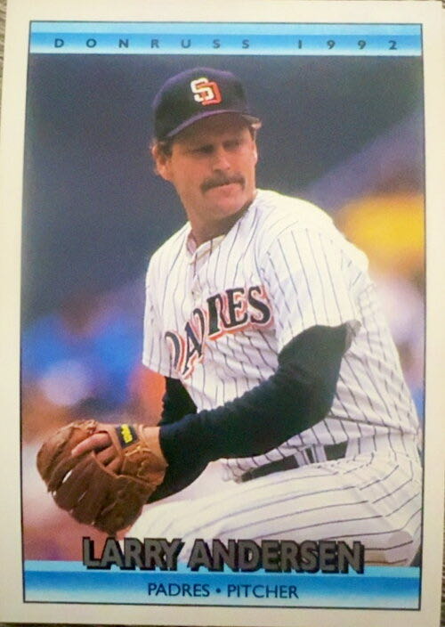 Larry Andersen  baseball card collectible - Main Image 3