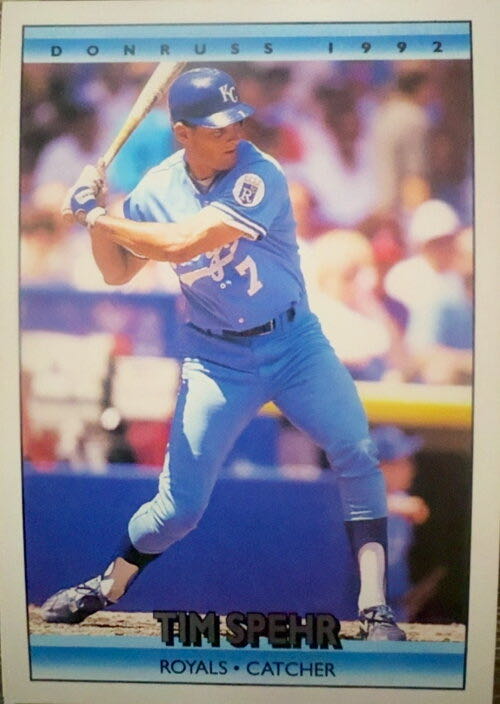 Tim Spehr  baseball card collectible - Main Image 3