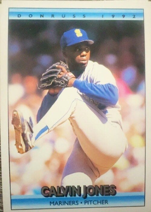 Calvin Jones  baseball card collectible - Main Image 3