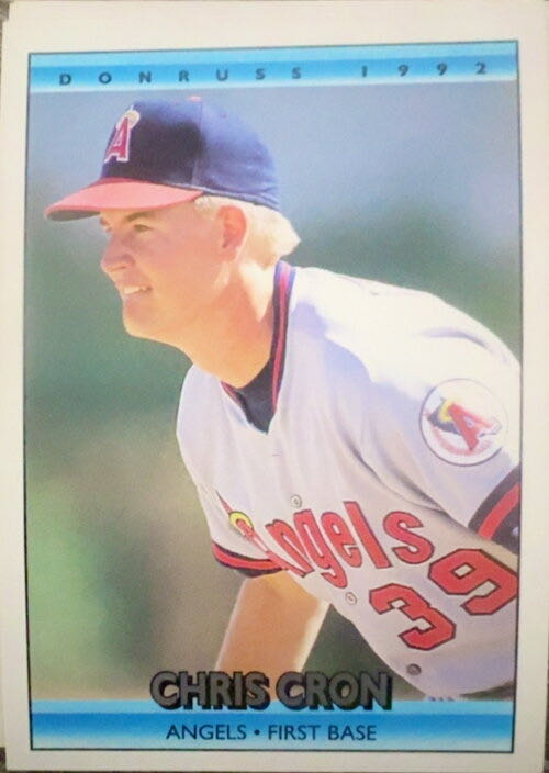 Chris Cron  baseball card collectible - Main Image 3