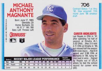 Mike Magnante  baseball card collectible - Main Image 2