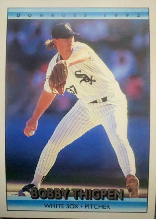 Bobby Thigpen  baseball card collectible - Main Image 3