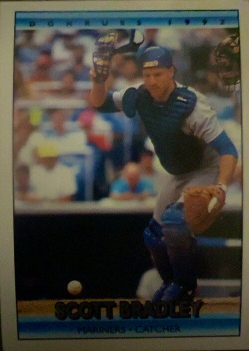 Scott Bradley  baseball card collectible - Main Image 3