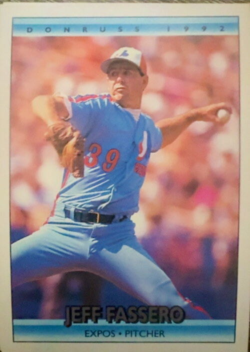 Jeff Fassero  baseball card collectible - Main Image 3