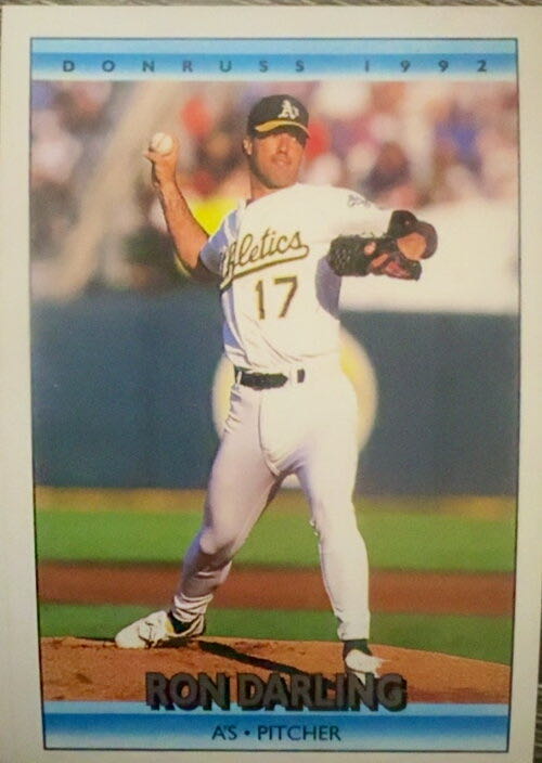Ron Darling  baseball card collectible - Main Image 3