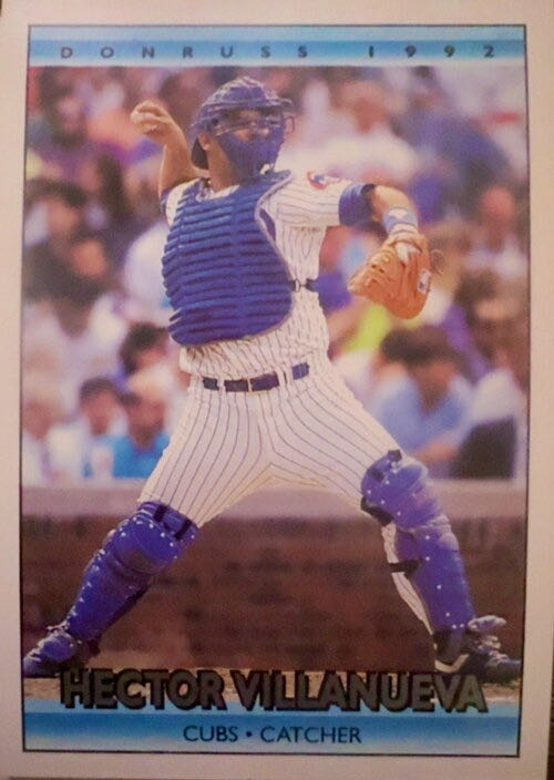 Hector Villanueva  baseball card collectible - Main Image 3