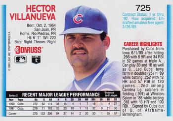Hector Villanueva  baseball card collectible - Main Image 2