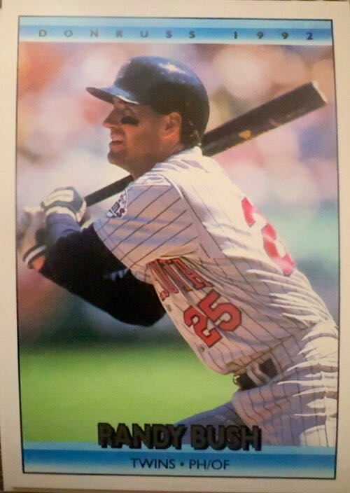 Randy Bush  baseball card collectible - Main Image 3