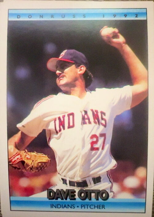 Dave Otto  baseball card collectible - Main Image 3