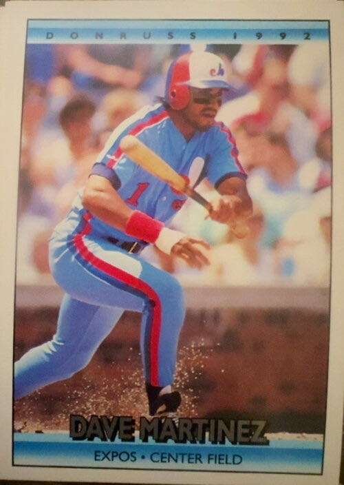 Dave Martinez  baseball card collectible - Main Image 3