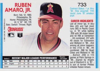 Ruben Amaro  baseball card collectible - Main Image 2