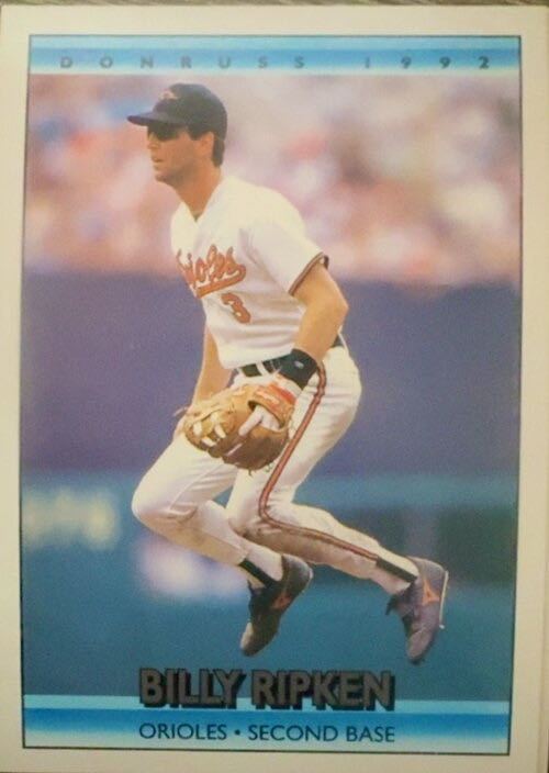 Billy Ripken  baseball card collectible - Main Image 3