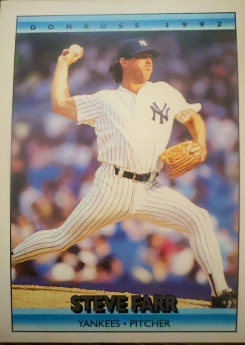 Steve Farr  baseball card collectible - Main Image 3