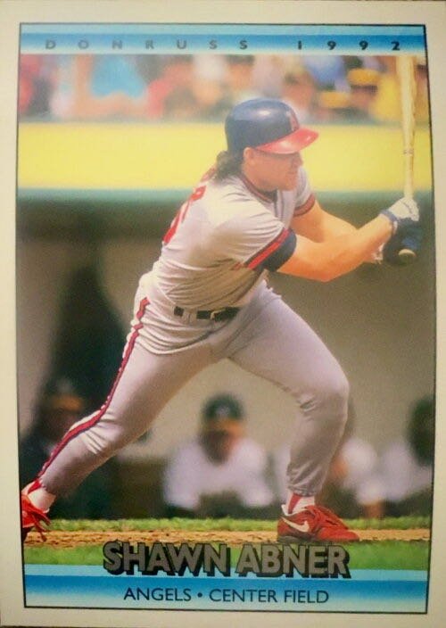 Shawn Abner  baseball card collectible - Main Image 3