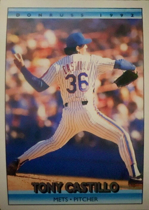 Tony Castillo  baseball card collectible - Main Image 3