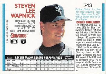 Steve Wapnick  baseball card collectible - Main Image 2