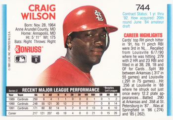 Craig Wilson  baseball card collectible - Main Image 2