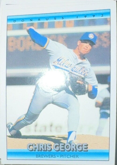 Chris George  baseball card collectible - Main Image 3
