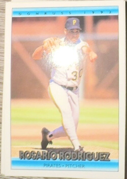Rosario Rodriguez  baseball card collectible - Main Image 3