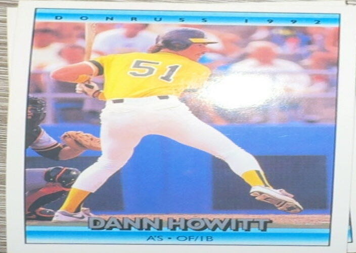 Dann Howitt  baseball card collectible - Main Image 3