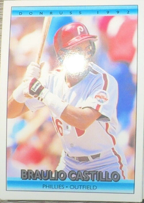 Braulio Castillo  baseball card collectible - Main Image 3