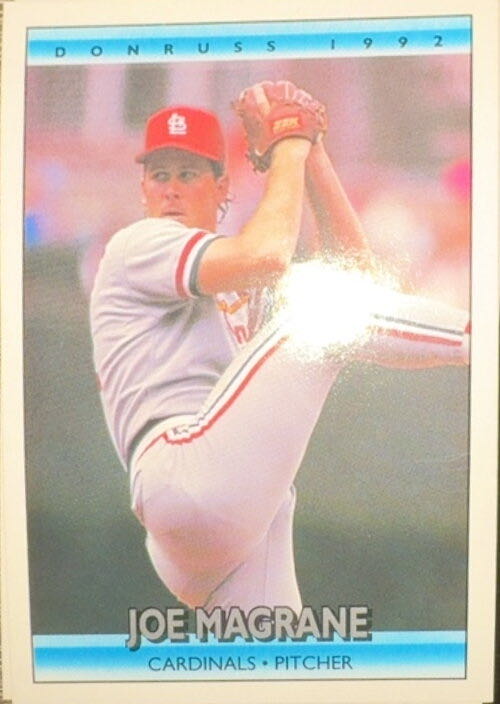 Joe Magrane  baseball card collectible - Main Image 3