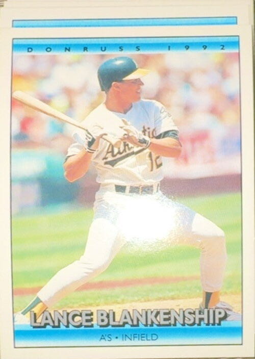 Lance Blankenship  baseball card collectible - Main Image 3
