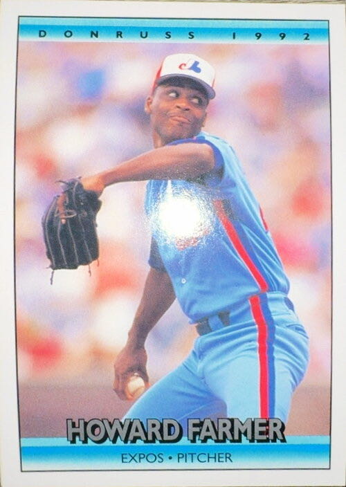 Howard Farmer  baseball card collectible - Main Image 3